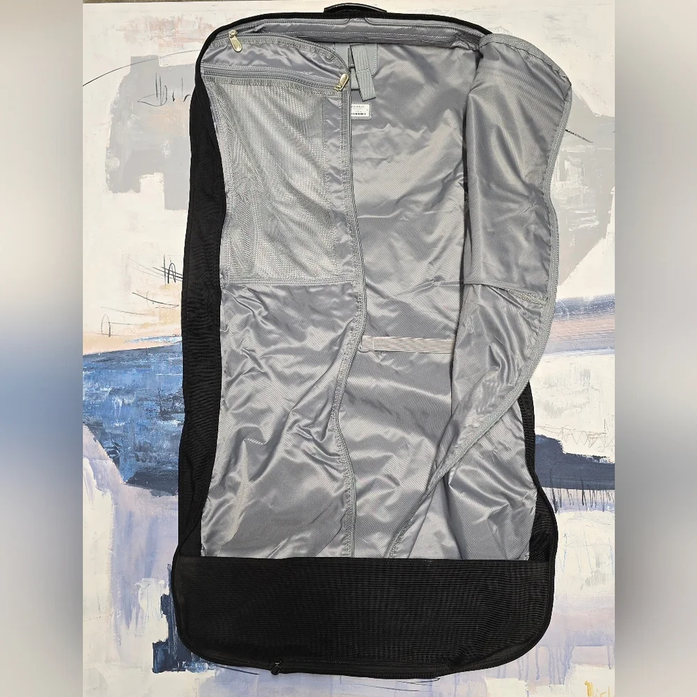 BRIGGS & RILEY 389-4 Travelware Baseline Hanging Garment Cover Bag Black Gray